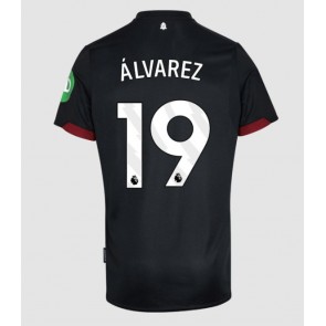 West Ham United Edson Alvarez #19 Replika Udebanetrøje 2024-25 Kortærmet